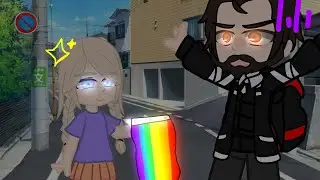 Girl holding pride flag •||• Meme •||• Trend •||• Happy Pride Month! •||• ✨FW✨ ✨Screen Shake✨