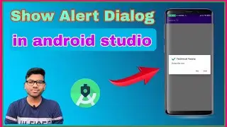 How TO Create Alert Dialog Box In Android Studio | AlertDialogBox | Show AlertDialogBox in android