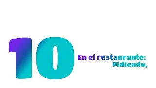 En el restaurante: Pidiendo en español