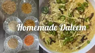Homemade Daleem | Ghar ka bana Haleem | Khircha Recipe