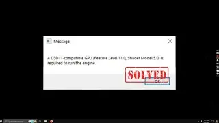 D3D11 Error - Quick Fix 💡