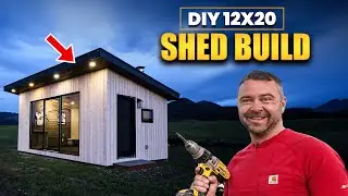 12x20 Ultimate Shed Build from Start to Finish