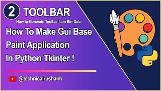 How To Make Gui Base Paint Application In Python Tkinter! Part02