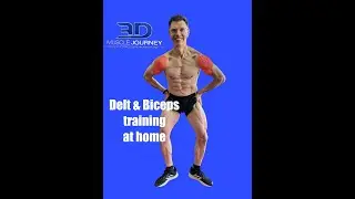 3DMJCoach Brads vlog Episode 29 - Back in my home gym for Delt Dominant Training