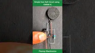 Simple Door-bell Circuit using touch Sensor #electronicproject #project #diyelectronics #diyproject