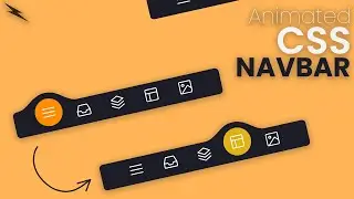 Animated Navabar | HTML5 CSS3 | Zia Codes