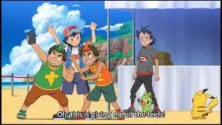 Goh didn't know that Ash is the Alola Champion🏆 until now...