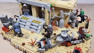 Lego Star Wars Mos Pelga | Mandalorian Hideout | Мос Пельга убежище Мандалорцев