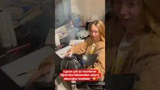 Lgs’ye hazırlanan öğrenciye babasından sürpriz abur cubur bombası💣