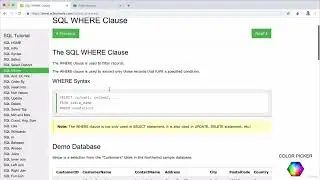 Sql Commands  Read, Select, And Where