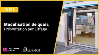 GUBI Octobre 2022 Eiffage - Modélisation de quais avec Civil 3D sans scan laser