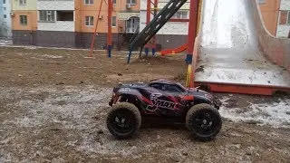 Тестирование подарка от деда мороза 01.01.19 / Remo Hobby SMAX 4WD RTR 1:16