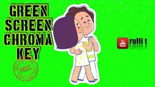 Green Screen - COUPLE DANCE animation 🔊