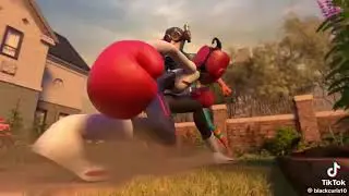Boxing Girl vs all heroes scene amv heroes inside