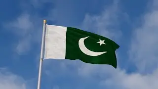 PAKISTAN  waving  flag