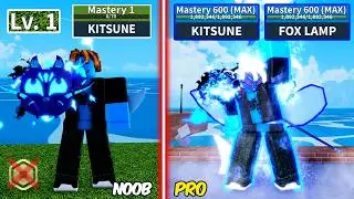 Level 1 to Max Level as Fox Bacon using only Kitsune Power | Unlocked Shark V4 with Zero Robux & F2P