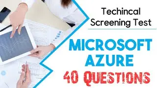 Techincal Screening Test | Microsoft Azure-Web Applications, Jobs Advanced Digital Skills Training