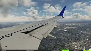 MSFS|Gusty Landing at Indianapolis|PMDG 739