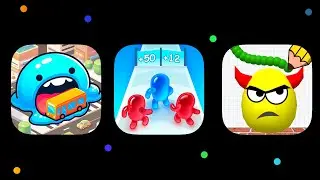 Super Slime - Black Hole .io vs Join Blob Clash 3D vs Draw to Smash - MAX LEVEL Gameplay! NEW GAME!
