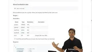Passing Parameters in a request || studying the Binance API