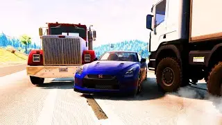 Dangerous Driving and Car Crashes - BeamNG.Drive