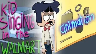 Kid Singing in Walmart (Animation)