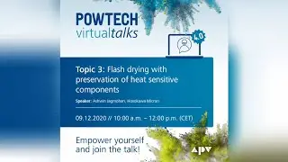 4.0 | Flash drying with preservation of heat sensitive components