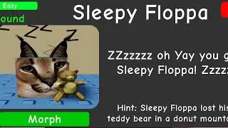 How To Get The “Sleepy Floppa” | Find The Floppa Morphs 