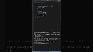 const variable passed as non const reference In C++ 