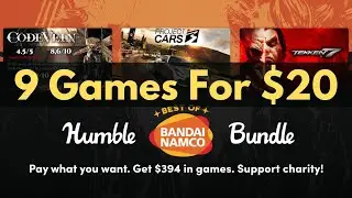 HUMBLE BEST OF BANDAI NAMCO BUNDLE | 9 Games For $20 | Ends 09-JUN-21