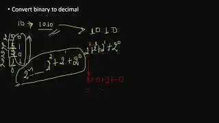how to convert binary to decimal value |