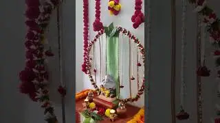 @mykraftyhome’s stunning Ganesh Chaturthi Decor! #diy #plants #ganesh #decoration #inspiration