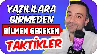 Yazılılardan Önce Bilmen Gereken SON Taktikler 🖐🏻😎