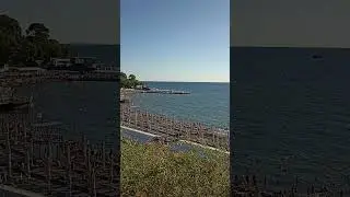 Анапа. Высокий берег.Пляж. Чёрное море. Краснодарский край. Отдых. 3 сентября 2024 г.