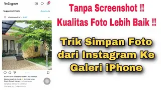 Cara Menyimpan Foto Dari Instagram Ke Galeri iPhone