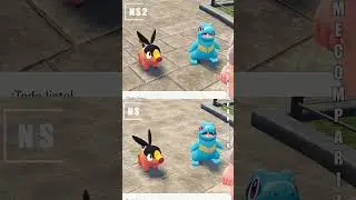 This is how TEXTURE DIFFERENCE looks - Pokemon Legends ZA switch vs switch 2