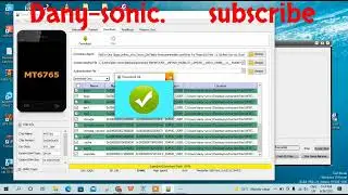 Flashing easybuy mtk phone with an SP Flash tool. dany-sonic