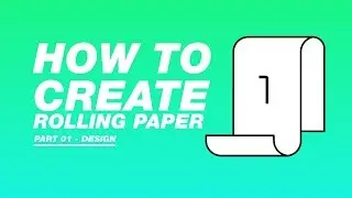 How To Create Rolling Paper Animation PART 01| Adobe Illustrator Tutorial