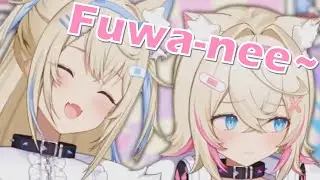 Mococo Shyly Calls Fuwawa 