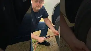 Add Air to Tire Proper PSI
