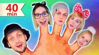 Finger Family, 5 Little Monkeys, Johny Johny + More | Big Compilation of Nursery Rhymes for Kids