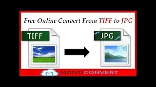 How to convert image from TIFF to JPG format