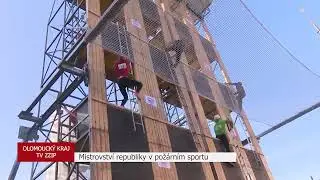 Hasiči závodili v Olomouci