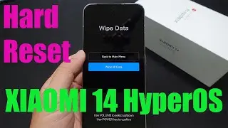 How To Hard Reset Xiaomi 14 5G HyperOS