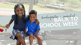Kindergarten Vlog | Back to School Week | First Day of Preschool