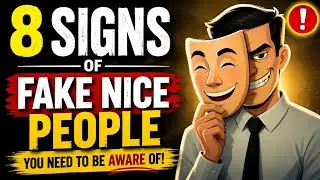 15 signs of fake nice people you need to be aware of | The Great Life Lesson - 12