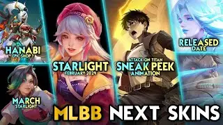 STARLIGHT FEBRAURY & MARCH | AOT SKIN ANIMATION | HANABI EPIC SHOP SKIN? - Mobile Legends 