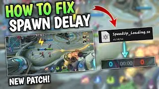 New! How To Fix Spawn Delay (Slow Loading) Ml | Cara mengatasi patah patah ml