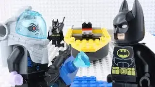 LEGO Batman STOP MOTION Brick Building LEGO Batman vs Mr Freeze | LEGO Batman | By LEGO Worlds