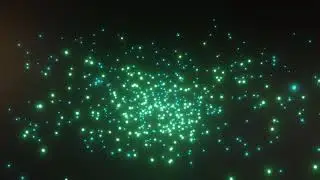 Glow Particles Animation | Q Maan Editings